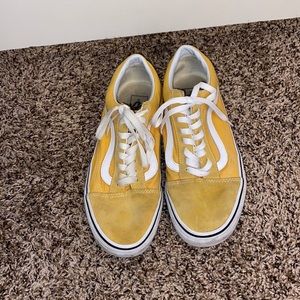 Yellow Old school vans
